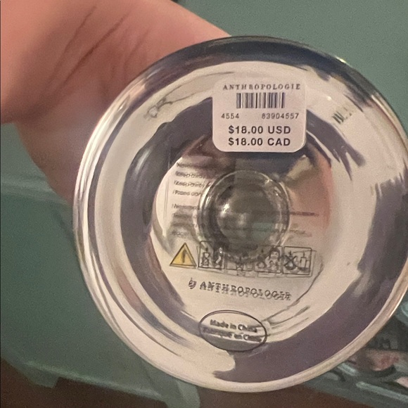 Anthropologie Stacked Gold Candle Holders - Picture 2 of 2